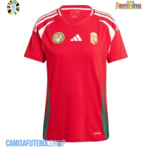 Camisa de time de futebol Hungria Replicas 1º Equipamento Feminina Europeu 2024 Manga Curta